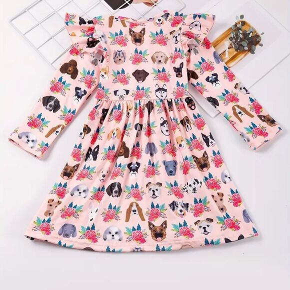 🛍Boutique 🛍BEAUTIFUL LITTLE GIRLS DRESS SIZE 12-18 MONTHS 🛍 - Picture 2 of 7